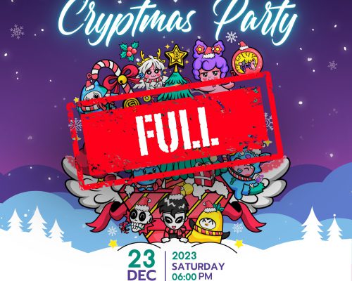 Cryptmas Party ลงทะเบียนเต็มแล้ว!